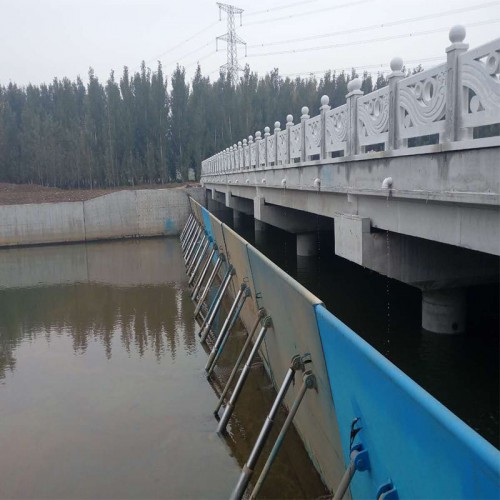 液压升降坝 大跨度合页坝 多功能闸门 液压坝