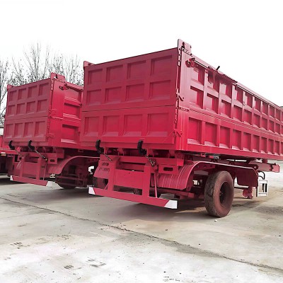 自卸半挂车 骨架自卸半挂车