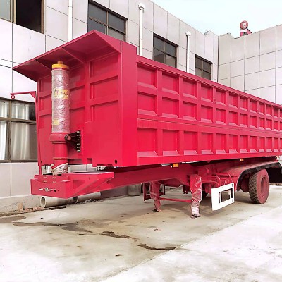自卸半挂车 侧翻自卸半挂车