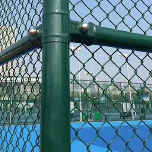 学校操场隔离网 墨绿色球场网围栏