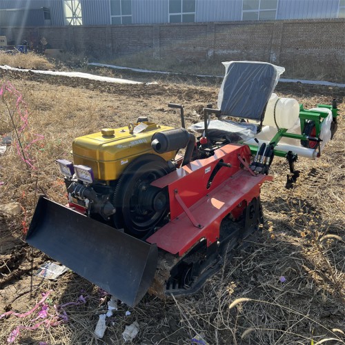 田园耕田机 履带开沟机价格