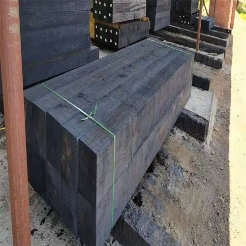 程安 工地矿山用油浸枕木 铁路轨道用枕木 全新浸油枕木