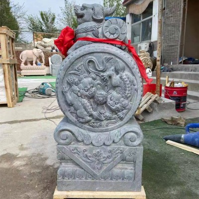 抱鼓石 石雕抱鼓石 抱鼓石门口摆件