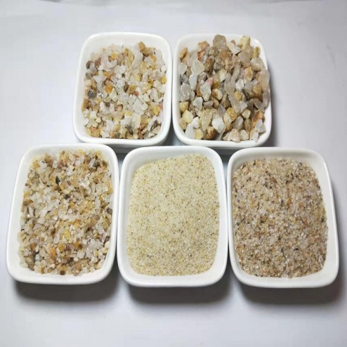 厂家供应污水处理 过滤 草坪 玻璃用普通石英砂