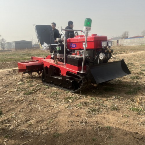 大棚旋耕机价格 小型履带微耕机