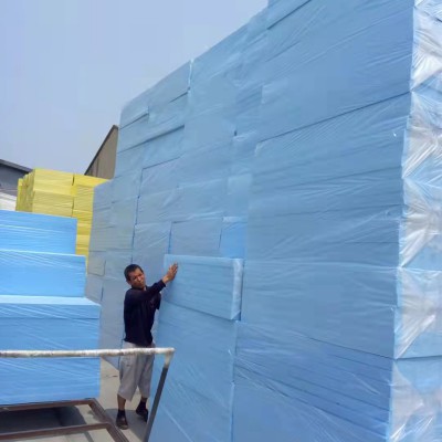 挤塑板 蓝色外墙挤塑板 阻燃挤塑板