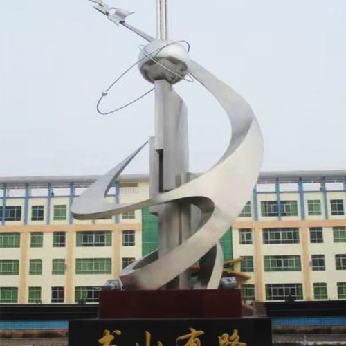 不锈钢校园雕塑 园林不锈钢雕塑 抽象不锈钢雕塑