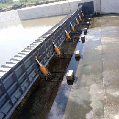 水坝 平面闸门 钢板坝液压升降坝 合页坝厂家