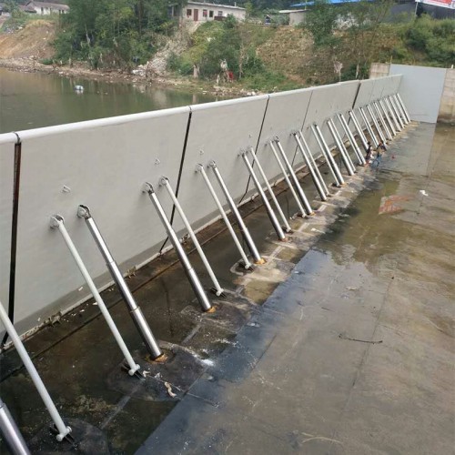 大跨度合页坝 多功能闸门 液压坝 液压升降坝厂家