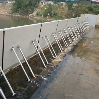 大跨度合页坝 多功能闸门 液压坝 液压升降坝厂家