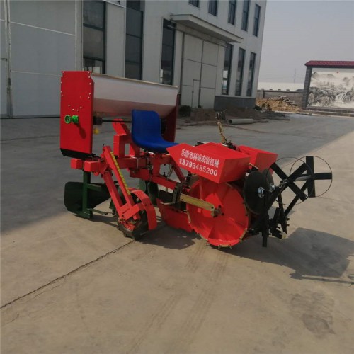 菊花移栽机 花苗移栽插苗机 两行菊花移栽机