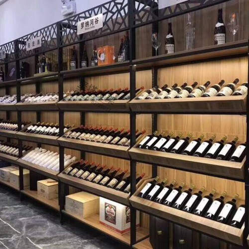 红酒货架