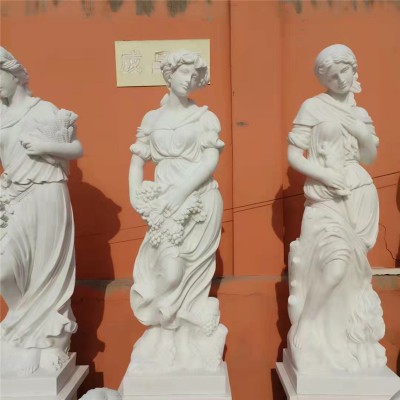 汉白玉石雕 汉白玉石雕厂家 定制汉白玉石雕