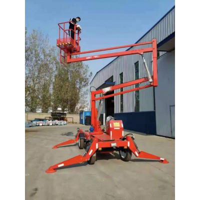 简易曲臂车 曲臂高空作业平台 简易曲臂升降平台