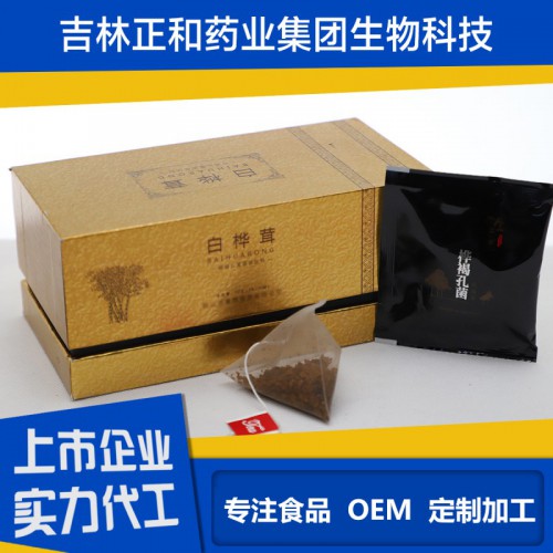 桦褐孔菌代加工 白桦茸代加工 桦树茸oem加工