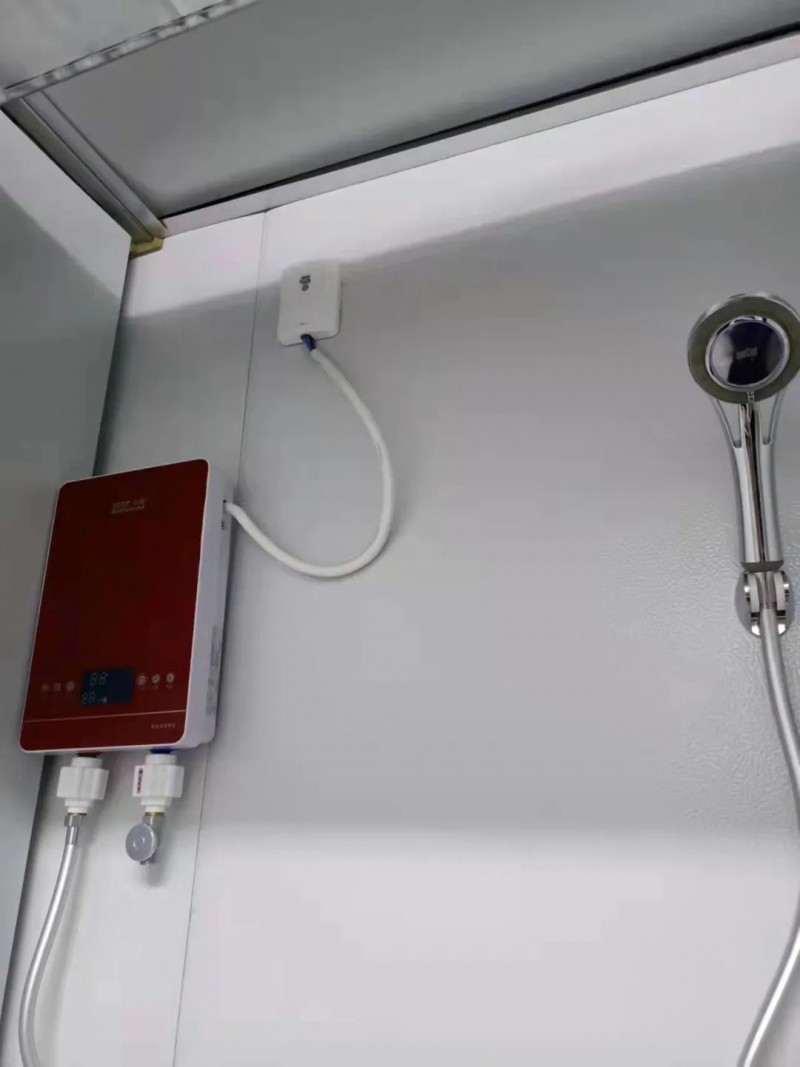 方舱医院安装的约普医院专用热水器