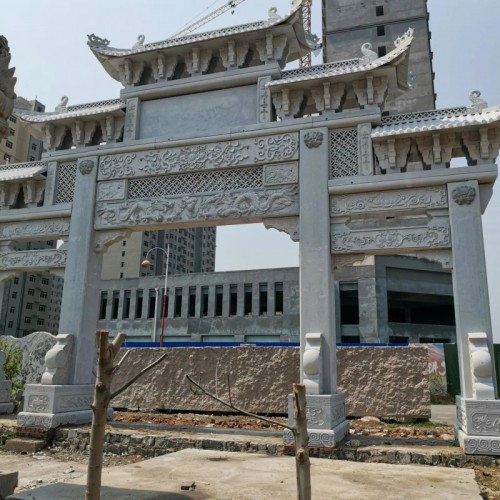 石牌坊、青石牌坊、汉白玉牌坊