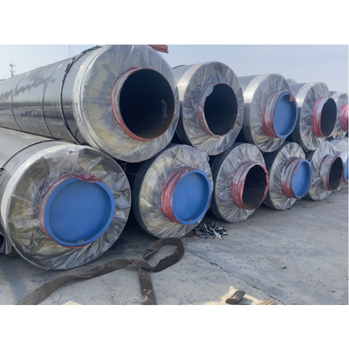 钢套钢埋地式蒸汽保温管厂家 DN400直埋保温管价格