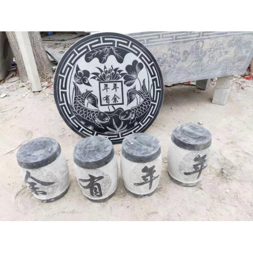 石抱鼓、石雕工艺品