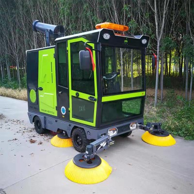 封闭扫地机 电动扫地机 驾驶式扫地机