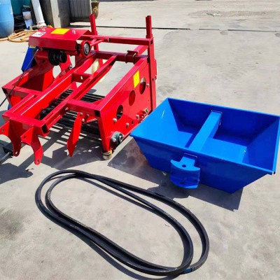 挖蒜机 起大蒜收大蒜手扶式不伤蒜头一次收四行
