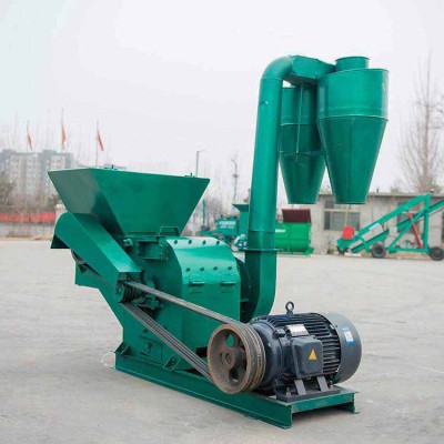 玉米秸秆粉碎机 大型打糠机 粉秸秆花生壳稻草粗细可调