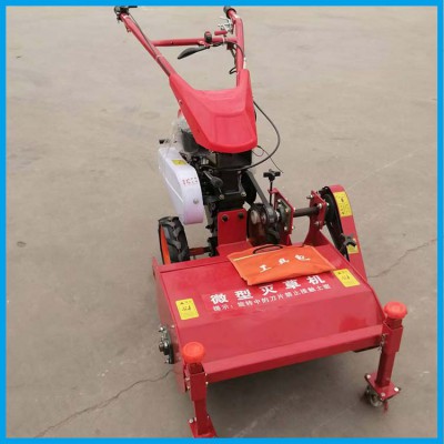 除草机 荒地除草粉碎还田机 大功率轻松自走