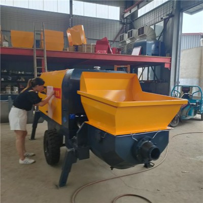 二手混凝土地泵 9成新混凝土输送泵 高压40泵厂家