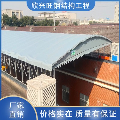 遥控电动雨棚 电动推拉雨棚 户外电动遥控雨棚