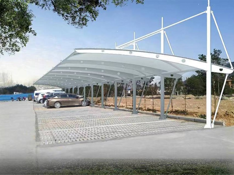 膜结构停车棚