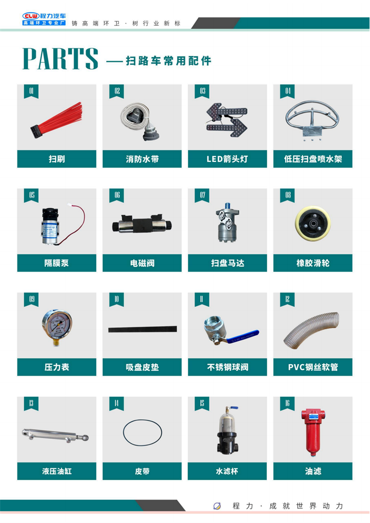 东风大多利卡扫路车CLW5120TSL6_纯图版_09