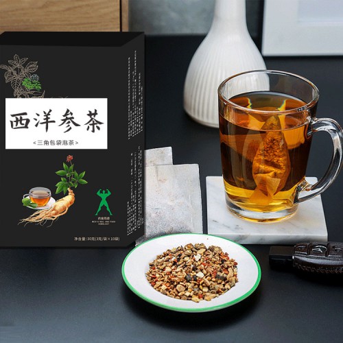 西洋参袋泡茶代加工，东北西洋参产品生产厂家