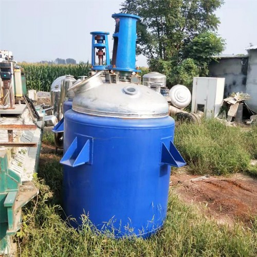 二手反应釜 搪瓷外加套 316材质电加热釜