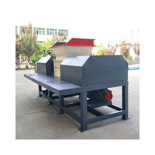 塑料管材编织袋橡胶轮胎双轴撕碎机 大型金属废钢废铁撕碎机