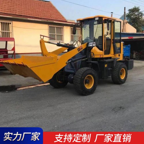 四驱装载机 四驱柴油小铲车 建筑工地养殖场用装载机
