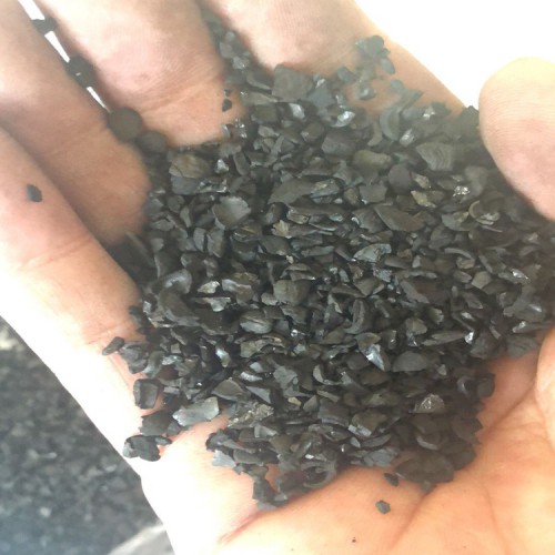 净化器填充物 活性炭 黑色片状 椰壳活性炭25公斤包装