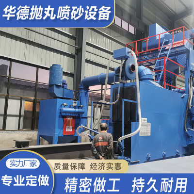 通过式抛丸机 辊道通过式抛丸机 通过式抛丸清理机