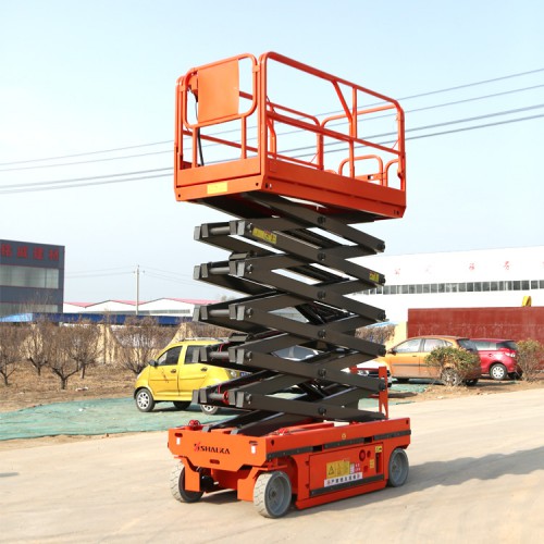 升降机  18米高空作业车  电动升降平台车