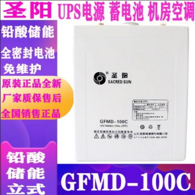 圣阳蓄电池GFMD-100C 2V100AH现货供应