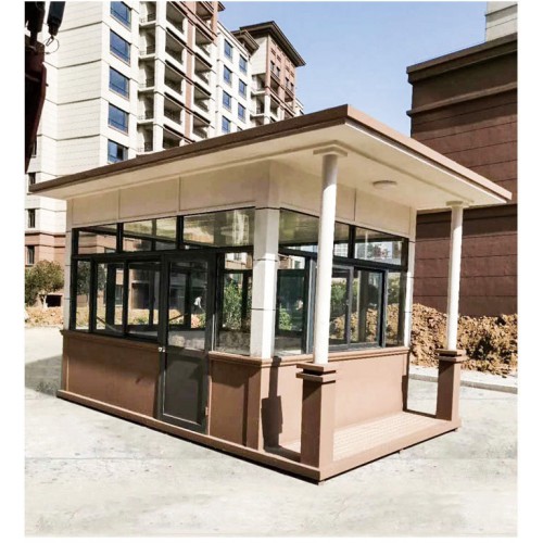 合肥木质岗亭 防腐木岗亭 欧式岗亭 蚌埠值勤岗亭 收费站岗亭