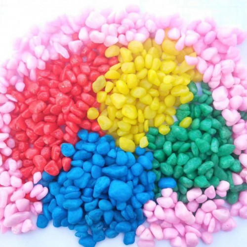 染色鹅卵石   染色鹅卵石批发