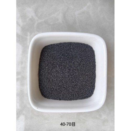 黑色石英石水槽用圆粒染色烧结石英砂