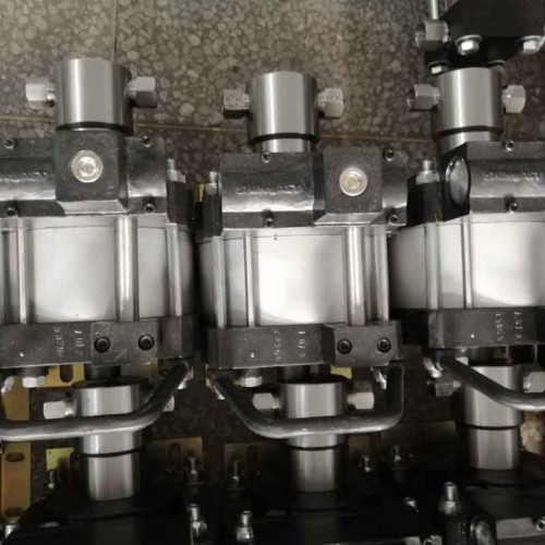 气液增压泵 不锈钢框架式气液增压系统 小型水压高压增压机