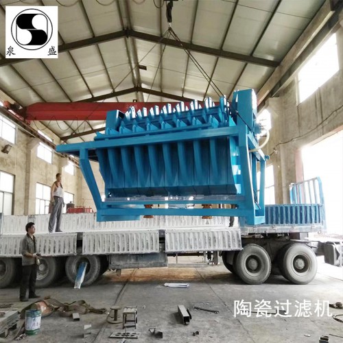 铁脱干陶瓷过滤机  脱水陶瓷过滤机 真空吸水陶瓷过滤机