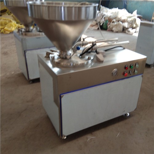 义康牌 双管灌肠机 鸡肉肠灌肠机  腊肠加工设备