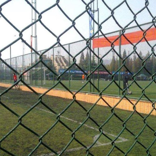 环华压扁铁式足球场围网 体育场网围栏