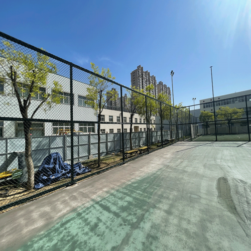 足球场网围栏 浸塑体育场金属围网