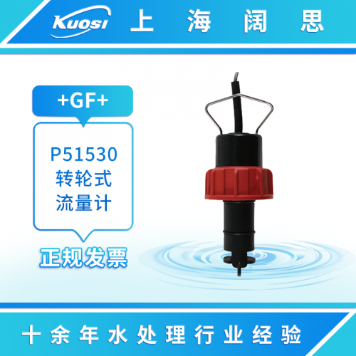 GF转轮式流量计探头P51530 纯水流量测量传感器
