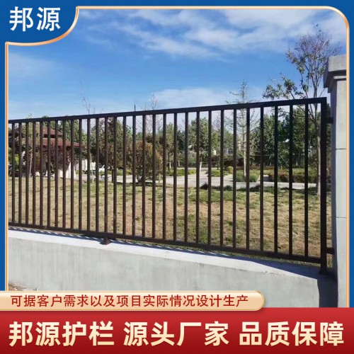 锌钢围墙护栏 小区围墙栅栏 镀锌管栏杆 附近护栏厂