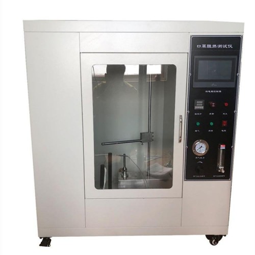 LB-3309 触摸屏口罩阻燃测试仪 口罩阻燃测试仪